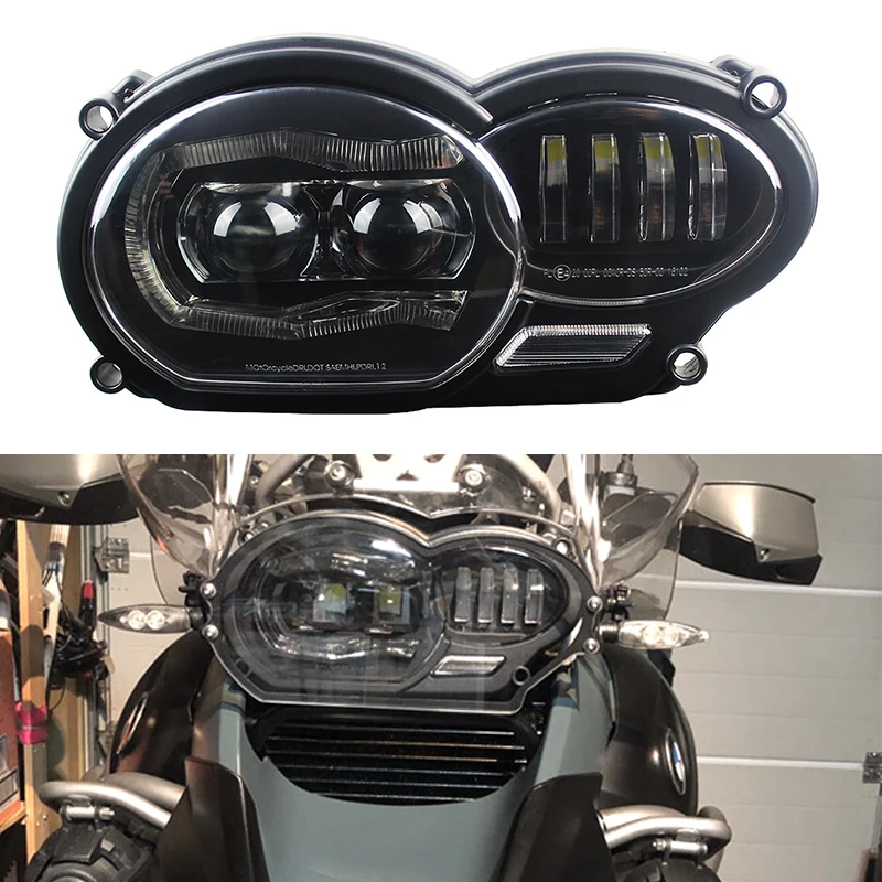 FADUIES новый мотоцикл светодиодные фары для BMW-мотоцикл 2005-2012 R1200GS/2006-2013 R1200GS Adv |