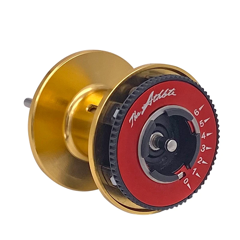 gold Jjing катушка GTR baitcasing катушка серии ЧПУ Обработанная алюминиевая катушка Замена - Цвет: gold