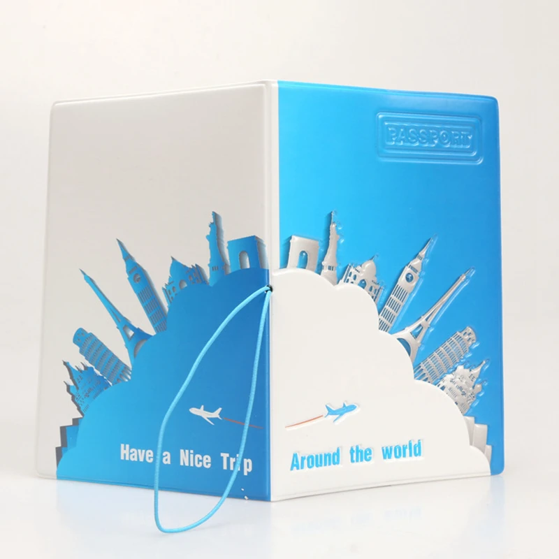 Aroud The World Обложка для паспорта, кошелек, сумка для путешествий, аксессуары для женщин и мужчин, ПУ кожа, ID, держатель адреса, портативный чехол для карт-интернатов