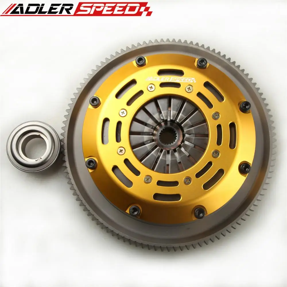 Adlerspeed Racing Clutch Twin Disk For 8991 Honda Civic Crx 1.5l 1.6l