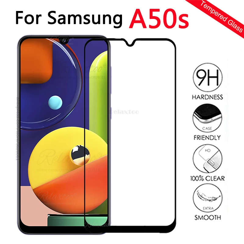 Защитное стекло для Samsung A50S Защита экрана Galaxy A50 s закаленное a 50 фотопленка