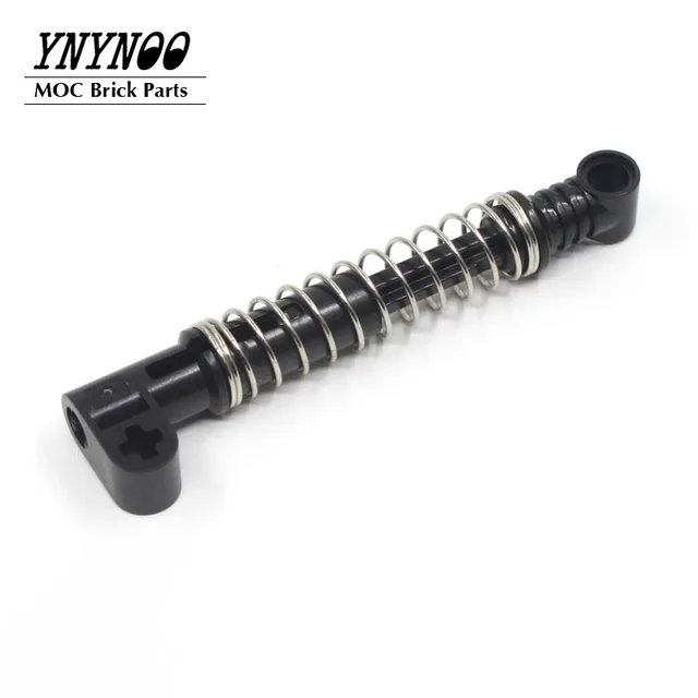 4Pcs/lot High-Tech Shock Absorber 9.5L with Soft Spring 2909c03 MOC Building Blocks Parts DIY Toys Compatible with 74741 18404 3
