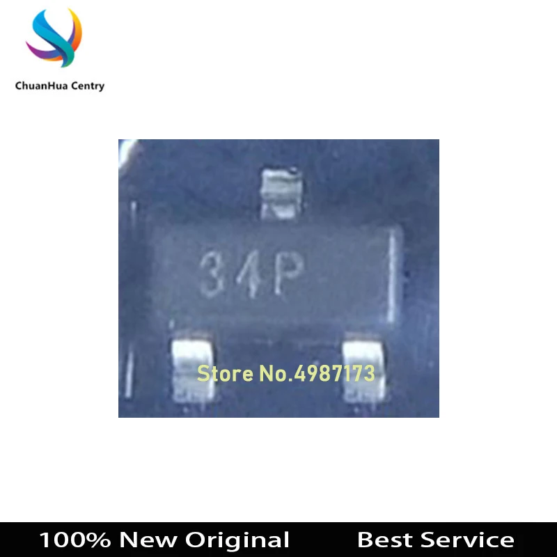 

10 Pcs/Lot DMG3415U-7-F DMG3415U DMG3415U-7 34P SOT23-3 New and Original In Stock