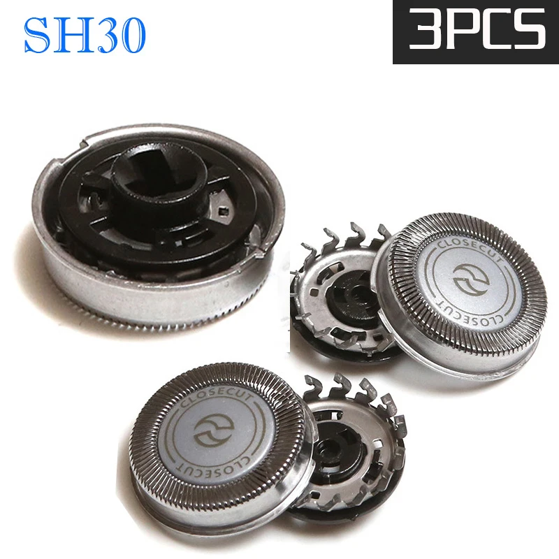 

3PCS Shaver head SH30 Replacement for Philips Razor Blade SH30-3 SH30/3 S300 S301 S311 S321 S330 S331 S360 shaving head