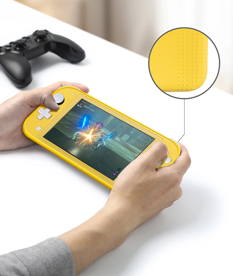 BUBM Switch LiTE Host половина пакета силиконовый чехол, мягкий Противоскользящий защитный чехол, силиконовый костюм для nintendo Switch Lite