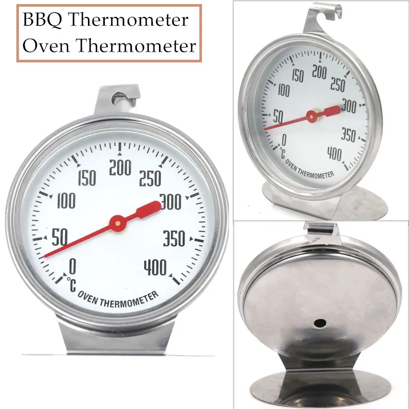 Thermometer for Electric Oven, Oven Thermometer for Gas Oven, Stainless  Steel Large Dial Oven Thermometer for Kitchen Baking Supplies