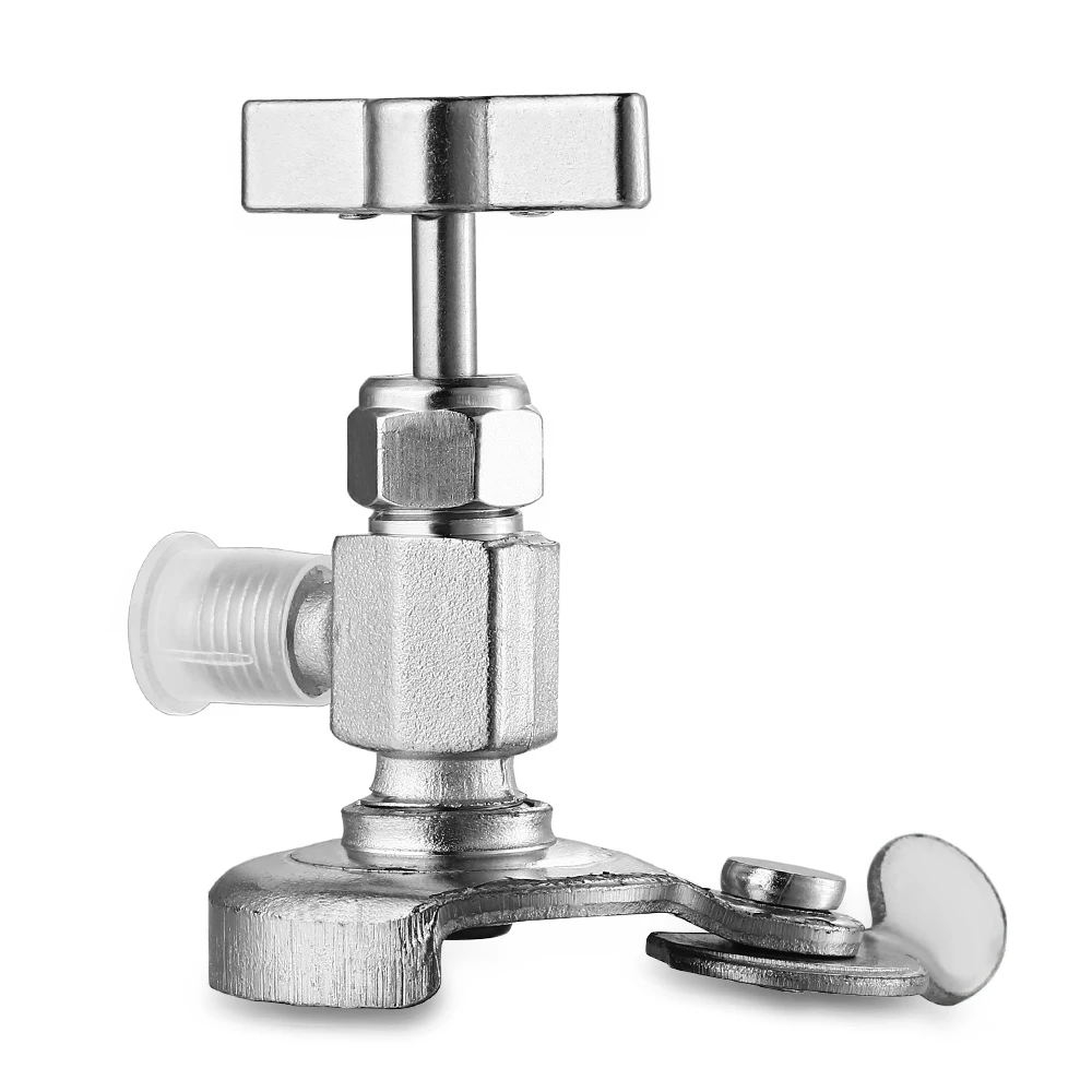 Universal Car Dispensing Valve Refrigerant Can Tap Bottle Opener for R12 R134a Wine Air Conditioner Tool Leakproof | Автомобили и