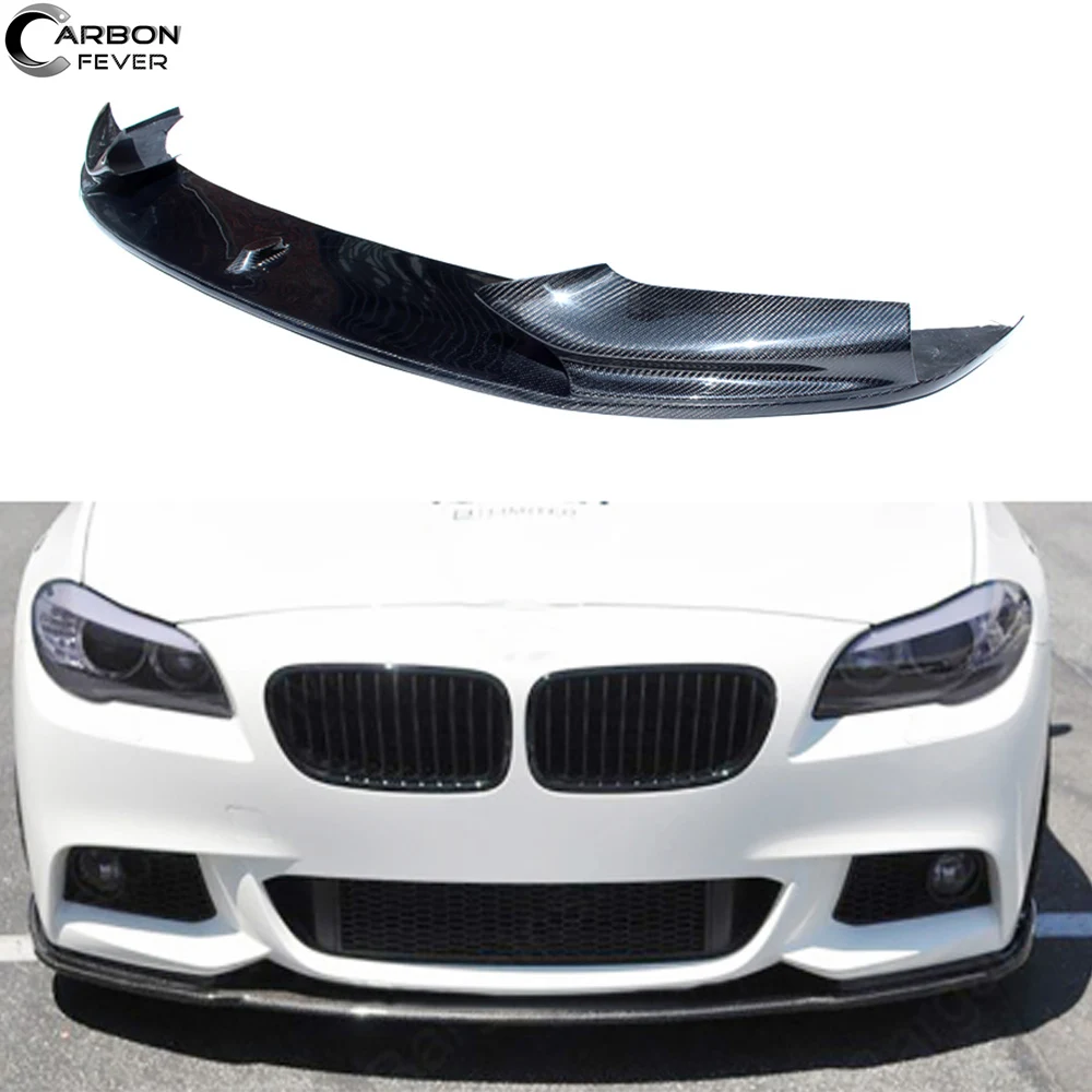 Для BMW F10 F11 M спортивная версия 2010-2016 углеродный передний бампер с боковым