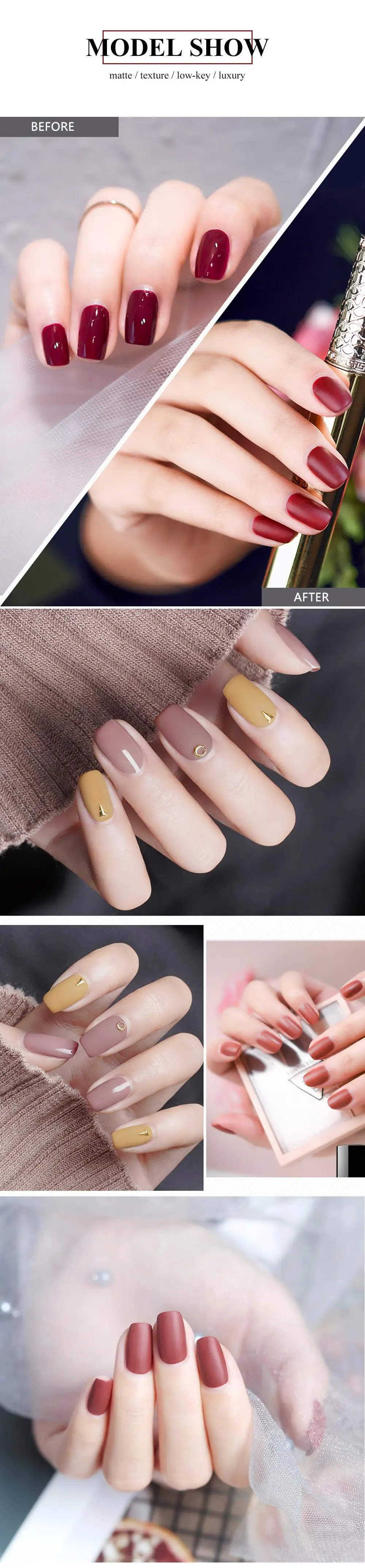 MIZHSE матовое верхнее покрытие УФ гель лак 2 шт основа и верхнее покрытие для Nails18ML стойкий гель лак прозрачный цвет матовое верхнее покрытие