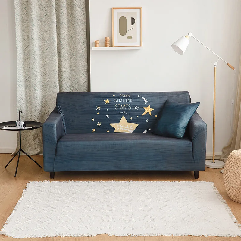 Стрейч диванных чехлов протектор мебели полиэстер Loveseat крышка M l XL XXL XXXL XXXXL 1/2/3/4-seater Arm накидки на стулья для Гостиная