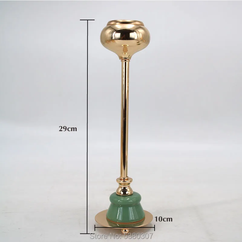 Wedding Candelabra Centerpieces Center Table Candlesticks Parties Decor metal Candle holder - Цвет: metal candlestick