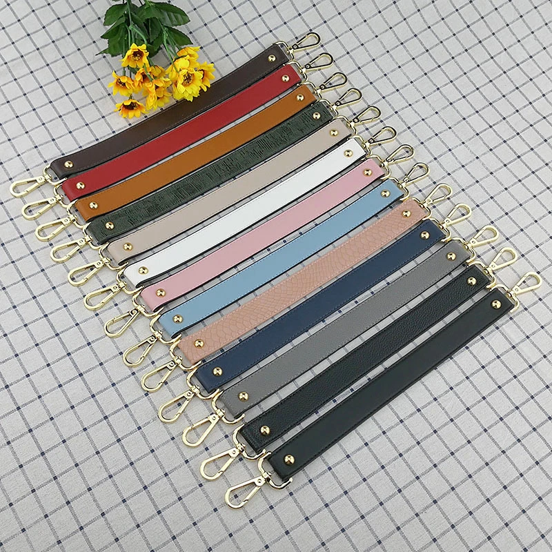 Модные сменные ремешки, цветные Сумки из искусственной кожи, ремешки, короткий ремень, аксессуары для женщин, сумки высокого качества