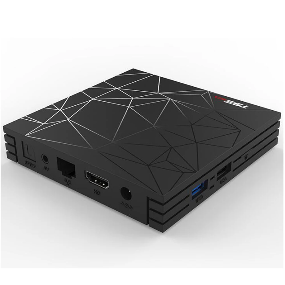10 шт./лот T95 Max Android 9,0 Allwinner H6 четырехъядерный Смарт ТВ приставка 4K телеприставка медиаплеер 4 Гб Ram 32 Гб 64 Гб Rom 2,4G Wifi