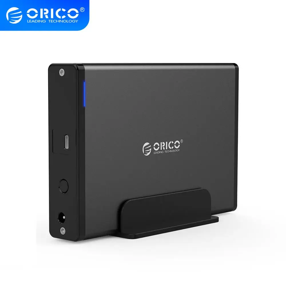 Внешний чехол ORICO 7688C3 3 5 дюйма Type C USB3.1 корпус для жесткого диска HDD SSD док станция