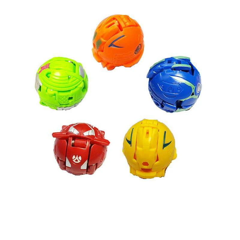 TOMY 5pcs Bakugan Eggball Heavenly Dragon Storm Thin Beast Boy Landing Dragon Knight Explode Armor Spinning Top Christmas Gift