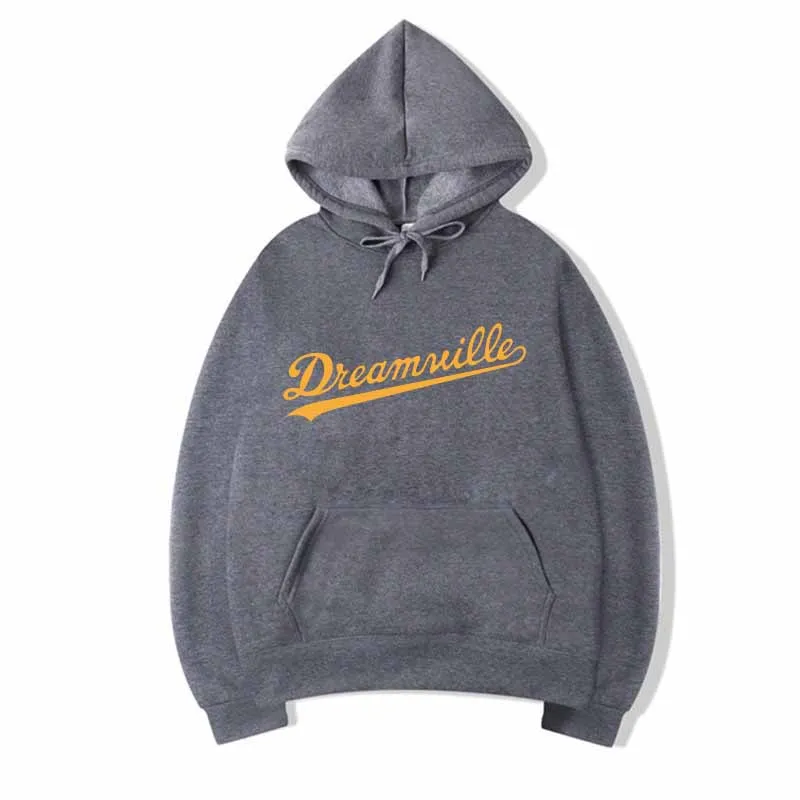 2019 толстовки новос хип хоп dreamville j cole logotipo com capuz carta presa inverno| |