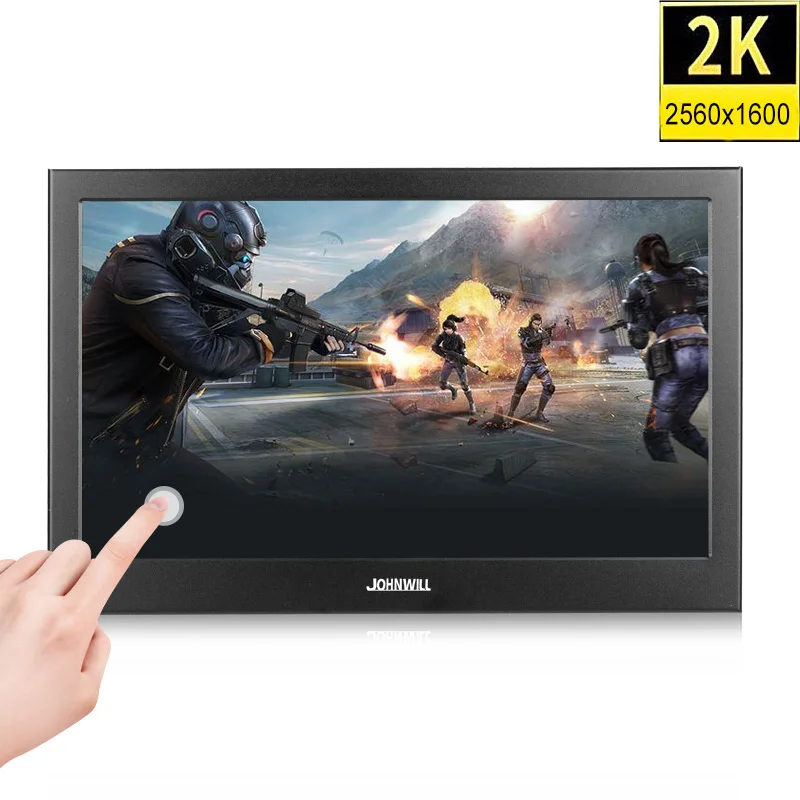 10 1 дюймов 2K IPS HD LCD сенсорный экран портативный монитор ПК мини HDMI 11 6 &quot1080p usb