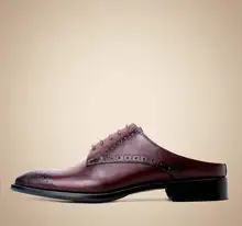 Bullock Leather Sandals Summer Slippers lace up Casual Shoes Dress Shoes Brogue Shoes Spring Vintage Classic Male Casual F207 Bullock Leather Sandals Summer Slippers lace up Casual Shoes Dress Shoes Brogue Shoes Spring Vintage Classic Male Casual F207