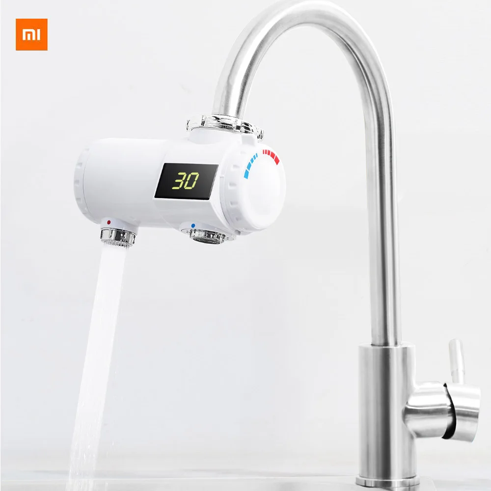 Xiaomi Xiaoda мгновенный кран легко установить 5 защиты IPX4 водонепроницаемый рейтинг 3 секунды горячая вода 30 до 50 градусов Цельсия