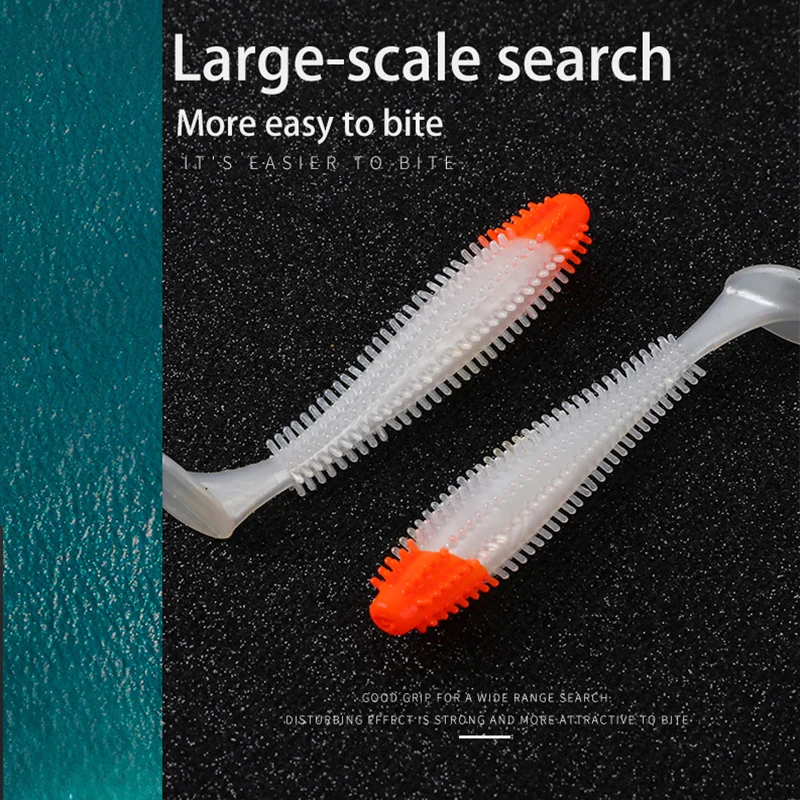 Мягкие рыболовные приманки 5 шт./лот мягкие с Т образным хвостом воблеры 90 мм