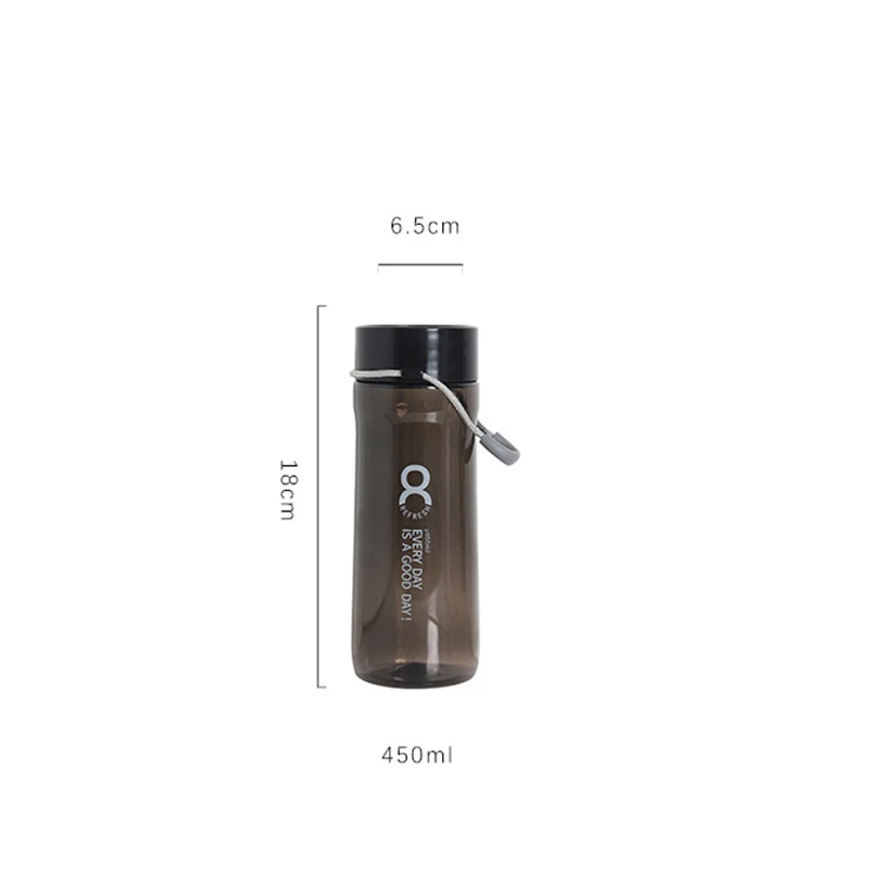 Sport Gym Plastic Water Bottle Reusable Garrafa Academia Butelka Na Wode Botella Gimnasio Gourde En Plastique Coisas Para Casa