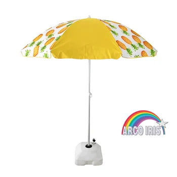 

Rainbow Parasol beach sun shade Iron Sun Protection UPF + 50 of Ø 160 cm