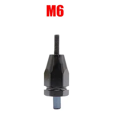 M3-M12 32/5 3/16 1/4 5/16 3/8 1/2 Воздушный Пневматический клепальный молоток переходная головка части для клепальные молотки инструмент Аксессуары - Цвет: M6