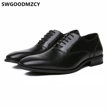 

Black Formal Shoes For Men Oxford Wedding Shoes Men Italian Shoes Men Sapato Social Masculino Chaussure Classique Homme Ayakkabı