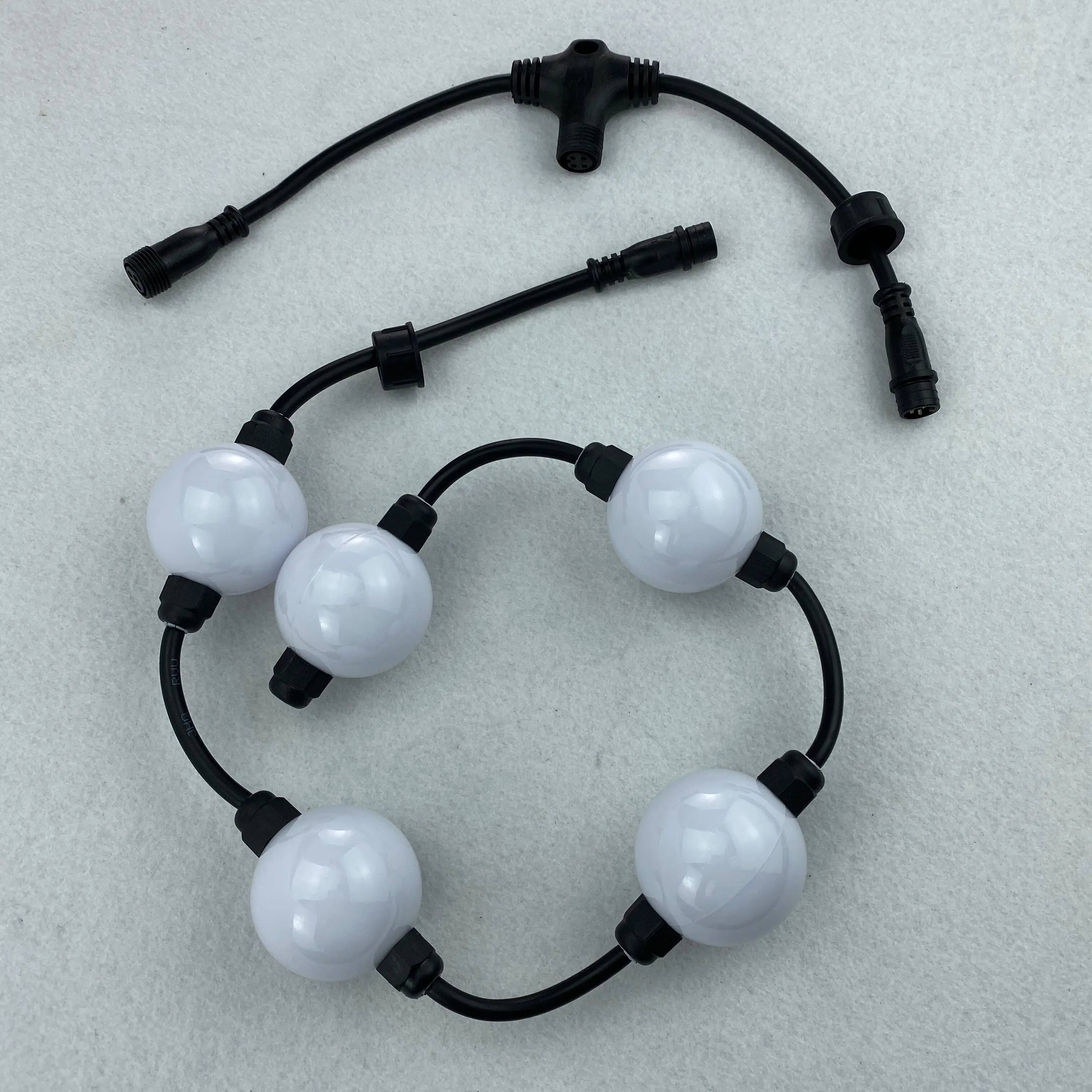 tesicle bilys ball 50mm 3D lighting led pixel ball,;DC12V;WS2811 IC;1.44W/ball