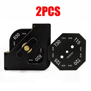 

Accessory Jig Router 2pcs Wood Panel Radius Quick Change Router Table Bits Professional And Easy To Use