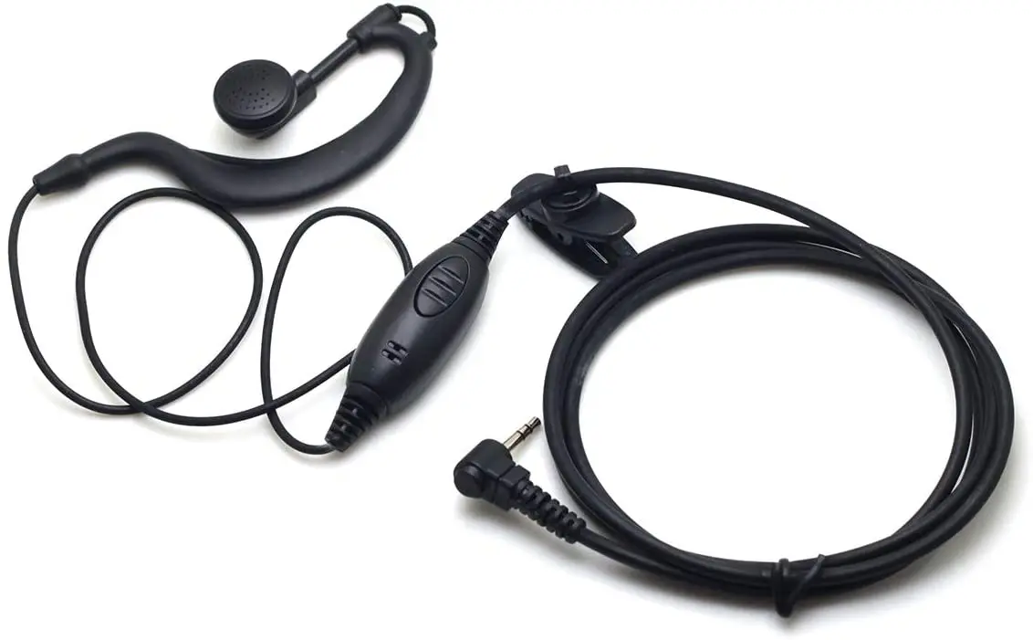 

Two Way Radio G Shape Earphone Headset for Motorola T600 T260 T800 T100 T460 MS355R FRS MT352R FRS MD200TPR FRS MS350R 35-Mile