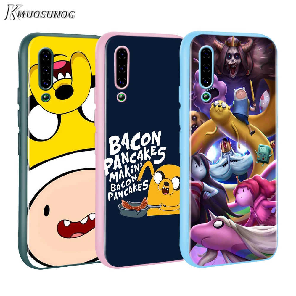 

Hot Adventure time Baseus Candy Color Cover for Xiaomi Mi NOTE 10 9 8 Pro 9T SE A1 A2 A3 CC9 SE Lite F1 Phone Case