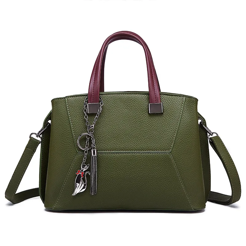 

2019 European and American fashionable women's handbag single-shoulder single-shoulder diagonal cross-package