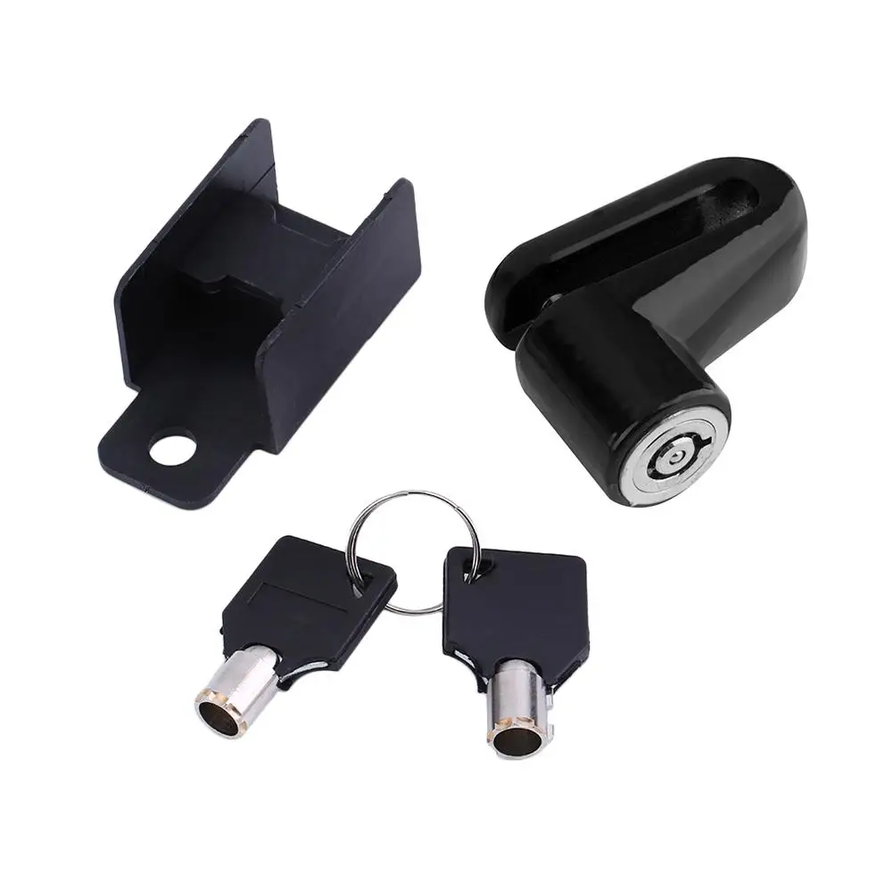 

1Pc Motorcycle Brake Lock bike Anti-theft Alarm Wheel Disc Brake Security Safety Siren Lock Motorcycle Security Lock with 2 Keys