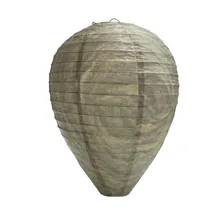 2 шт. подвесная ОСА пчелиная ловушка муха насекомое имитация Оса гнездо безопасное нетоксичное подвесное ОСА сдерживающее средство для ОСА Шершни Новинка# B15