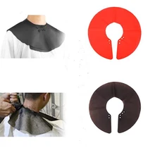 Силиконовая Парикмахерская накидка для волос парикмахерский пеньюар стрижка накидка на шею обёрточная накладка на воротник водостойкая краска для волос принадлежности для волос