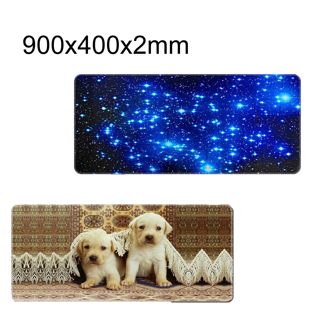 Colorful New Laptop Mousepad Gaming Fashion 900X400X2MM Desk Play Pad Mats For Overewatch World Of Warcraft For Laser Mouse Mice