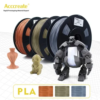 

ACCCREATE 3D Printer 1.75mm PLA Filament Czech Shipment 0.5kg 3D Printing PLA Filament Anti-impact Tenacity Material