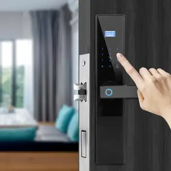 

FT Series Smart Fingerprint Password IC Card Key Security Door Lock for Home Office Password Lock