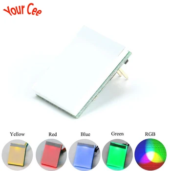 

Capacitive Touch Switch HTTM Touch Button Sensor Module Green Blue Red Yellow RGB Colorful Display Integrated Circuit