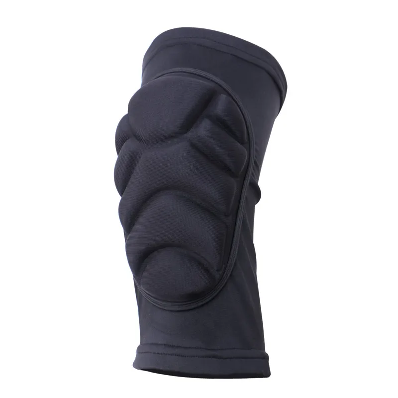 Leg Knee Patella Support Sports Brace Wrap Protector Pad Sleeve Guard Black