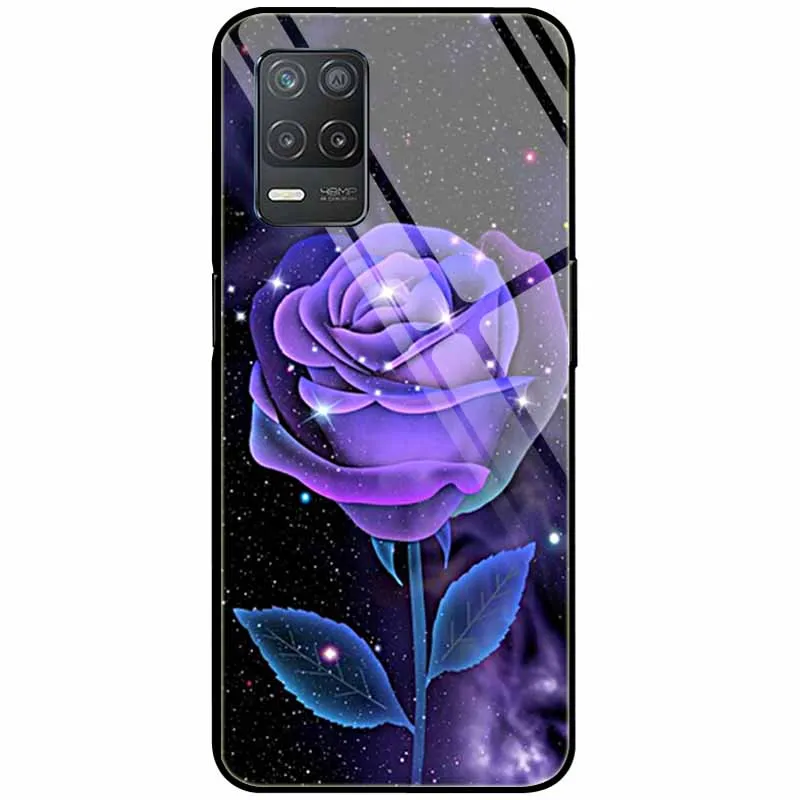 Tempered Glass Hard Protective Back Cover - Cute Design