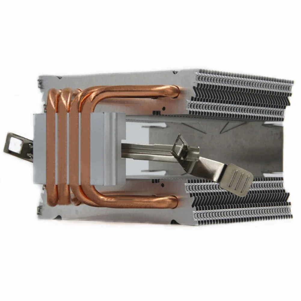 4 Heatpipe cpu Cooler Радиатор охлаждения тихий вентилятор радиатора для Intel LAG 775 1155 1366 4 Heatpipe Dual Tower 4pin кулер