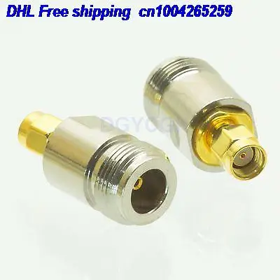 

EMS/ DHL 100pcs Conversion Adapter N female F to RPSMA male M connector coaxial connector For WIFI connector 22ds