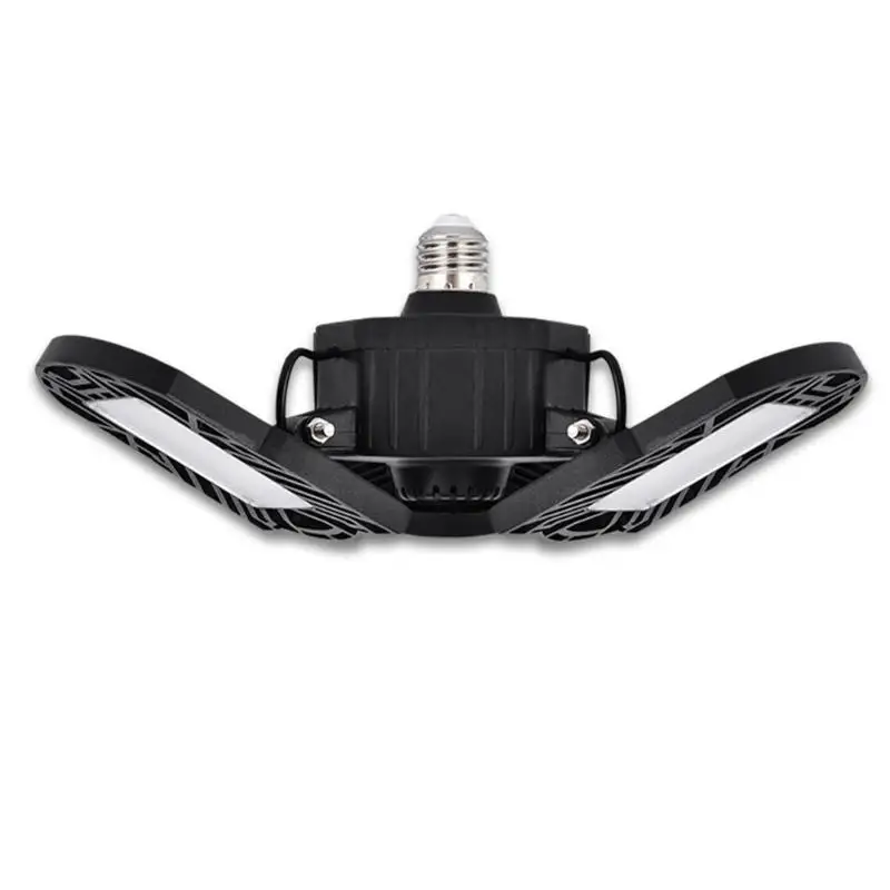 E27 60W LED Bright Light 85-265V Waterproof Industrial Foldable Garage Lamp