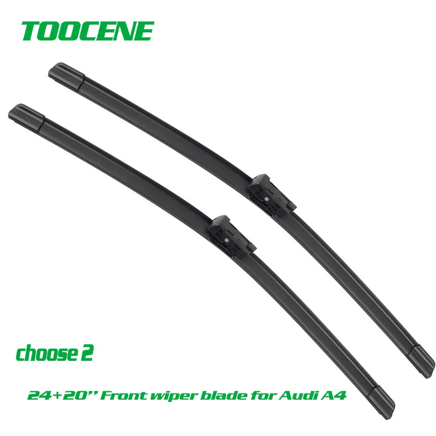 Щетки стеклоочистителя для Audi A4 B8 Q3 2009 2016 24 + 20 16 дюймов|wiper blade|rear wiper bladewindscreen |