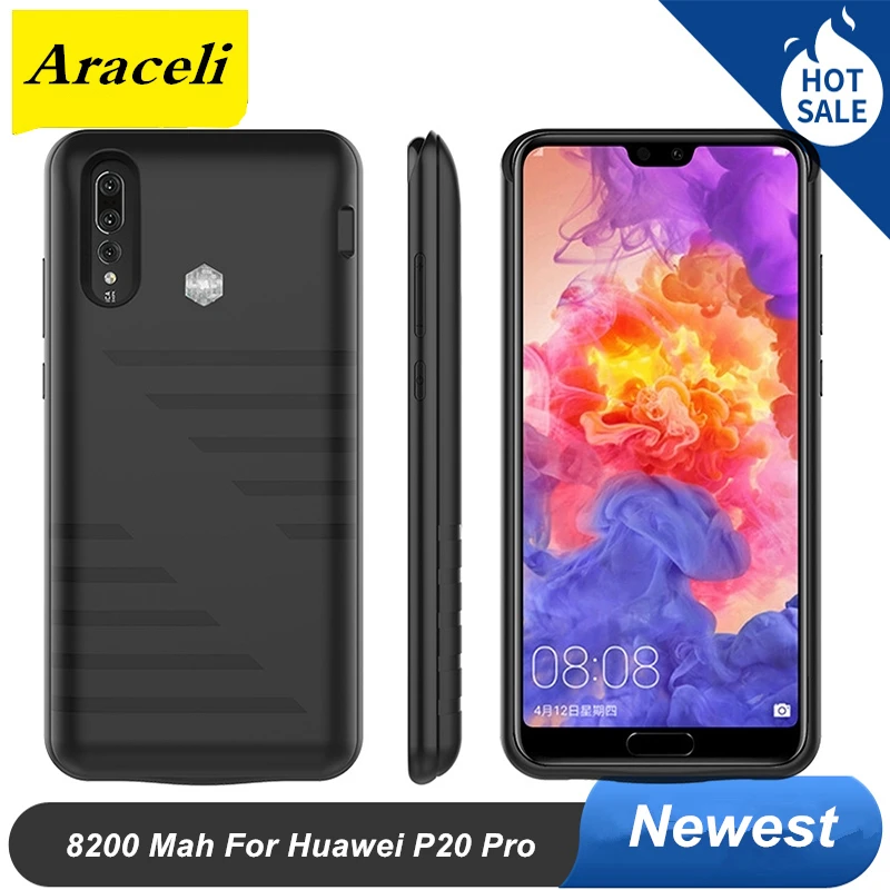 8200 Mah For Huawei P20 Pro Battery Case Backup Battery Charger Case Cover Power Case For Huawei P20 Pro Battery case