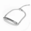 Dropshipping Customize Name Stainless Steel Cremation Urn Locket Bracelet Ashes Urn Keepsake Bracelet Jewelry 6