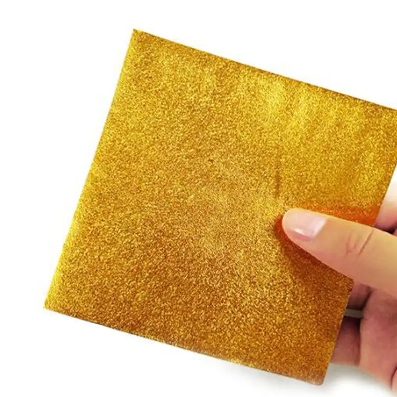 Wrapping Paper Gold Tin Paper Sheet Wrapping Food Grade Tin Foil