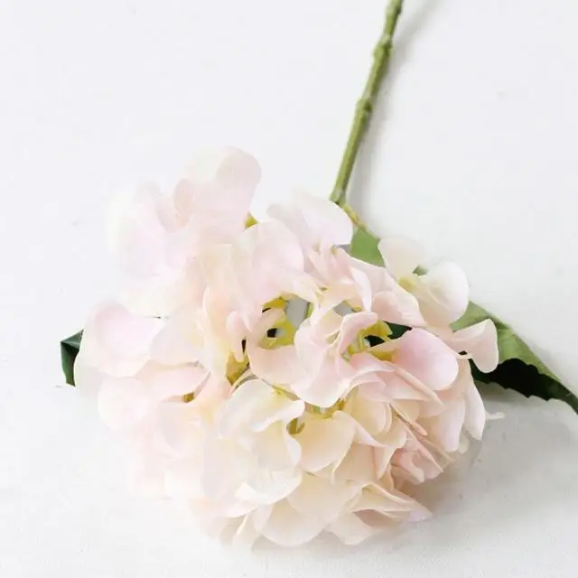 Реальный сенсорный силиконовый шарик искусственные цветы гортензии влаги Touch для Свадебные украшения для домашней вечеринки - Цвет: C